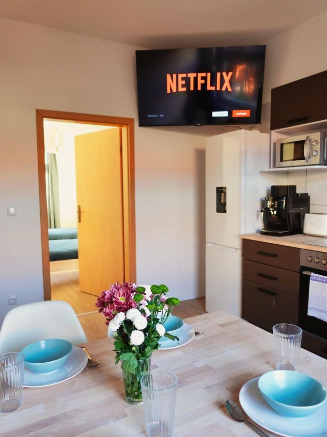 Luvono Apartments - 2 Schlafzimmer / Netflix / Disney+ Magdeburg Exteriör bild